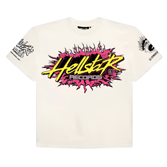 Hellstar Studios Records T-Shirt White