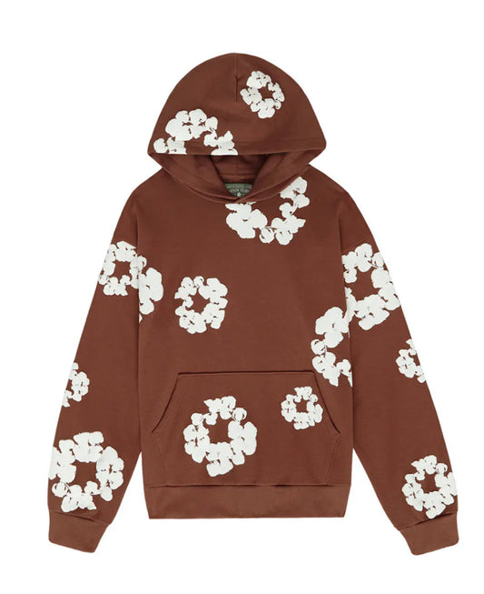 Denim Tears Cotton Wreath Sweatshirt Brown