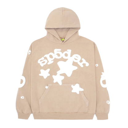 Sp5der Worldwide Sweatshirt Beluga Sand